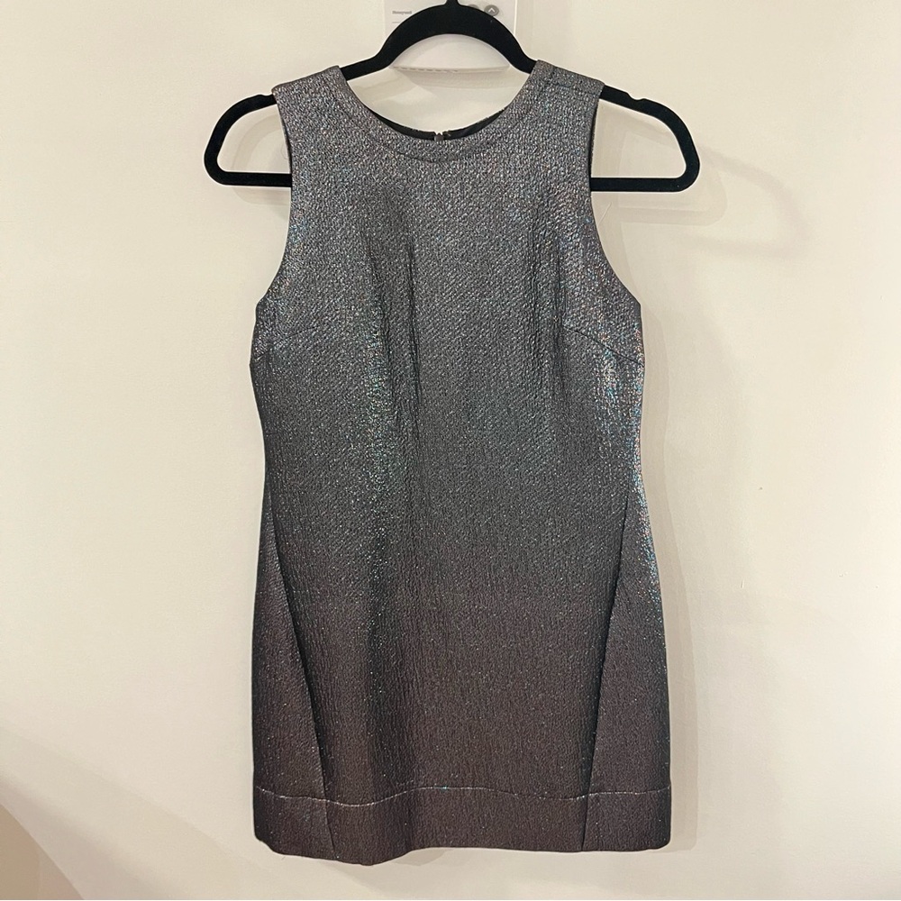 Club Monaco Chrome Mini Dress